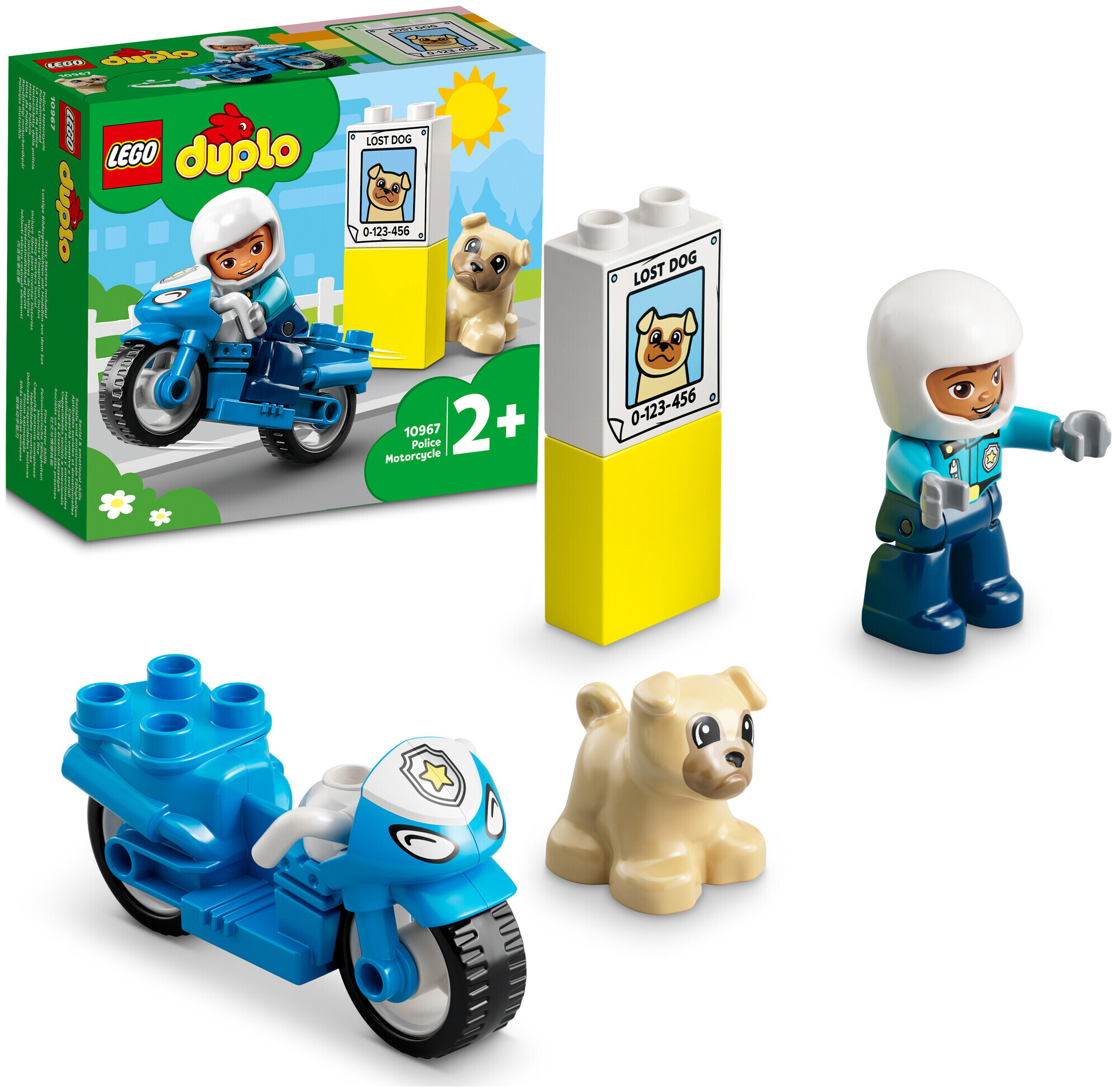 Image of Lego Duplo Lego® Duplo® 10967 Polizeimotorrad