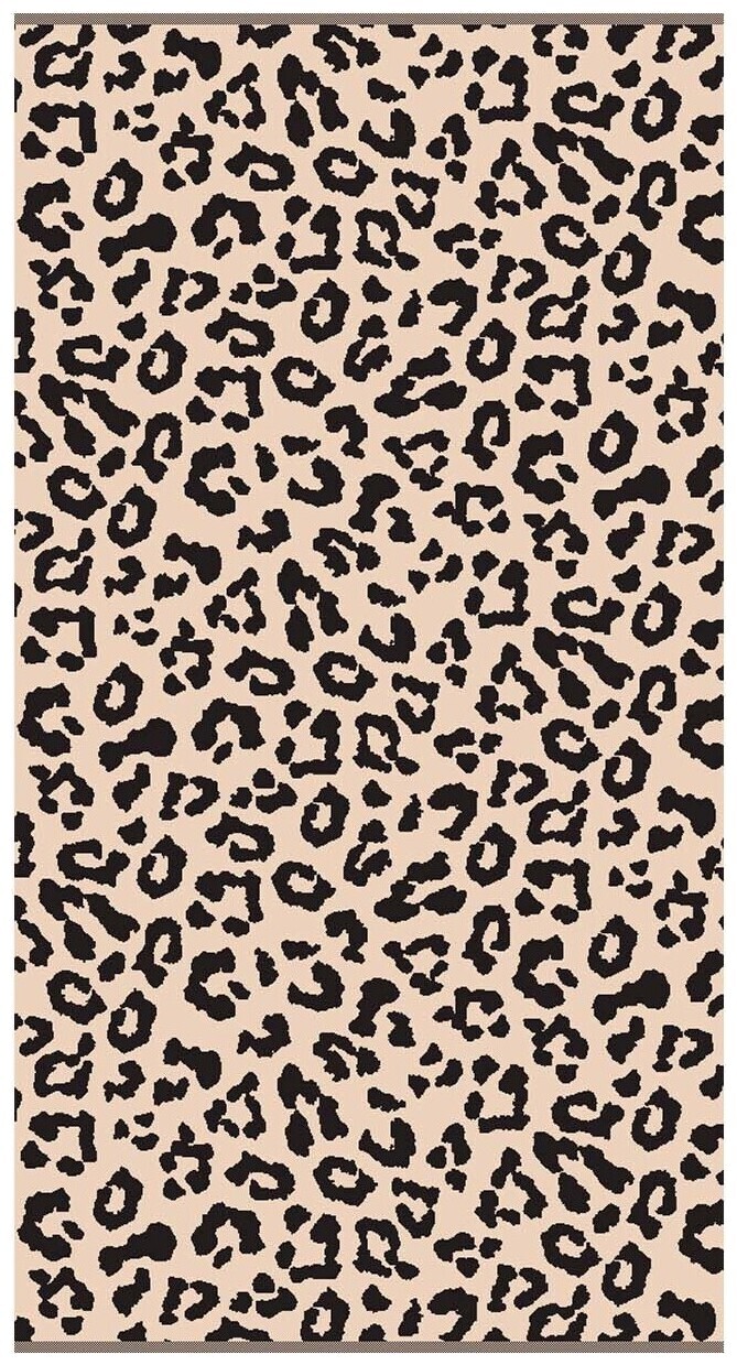 InHouse Linge de plage 100x180 Leo beige