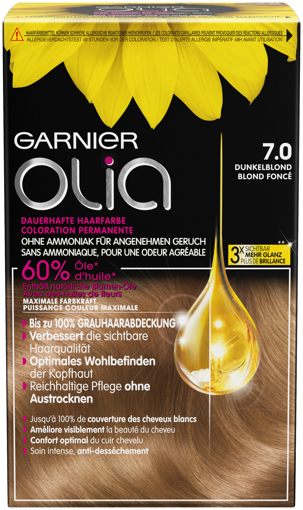 Image of Olia 7.0 Coloration Dunkelblond