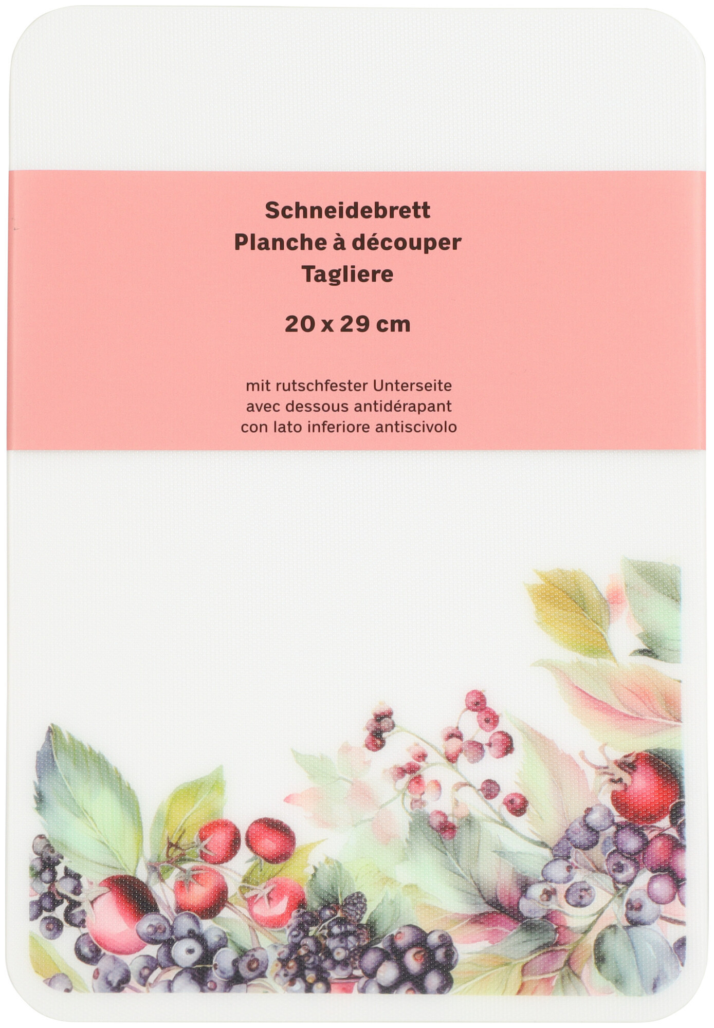 Image of Schneidebrett Früchte 20x29cm