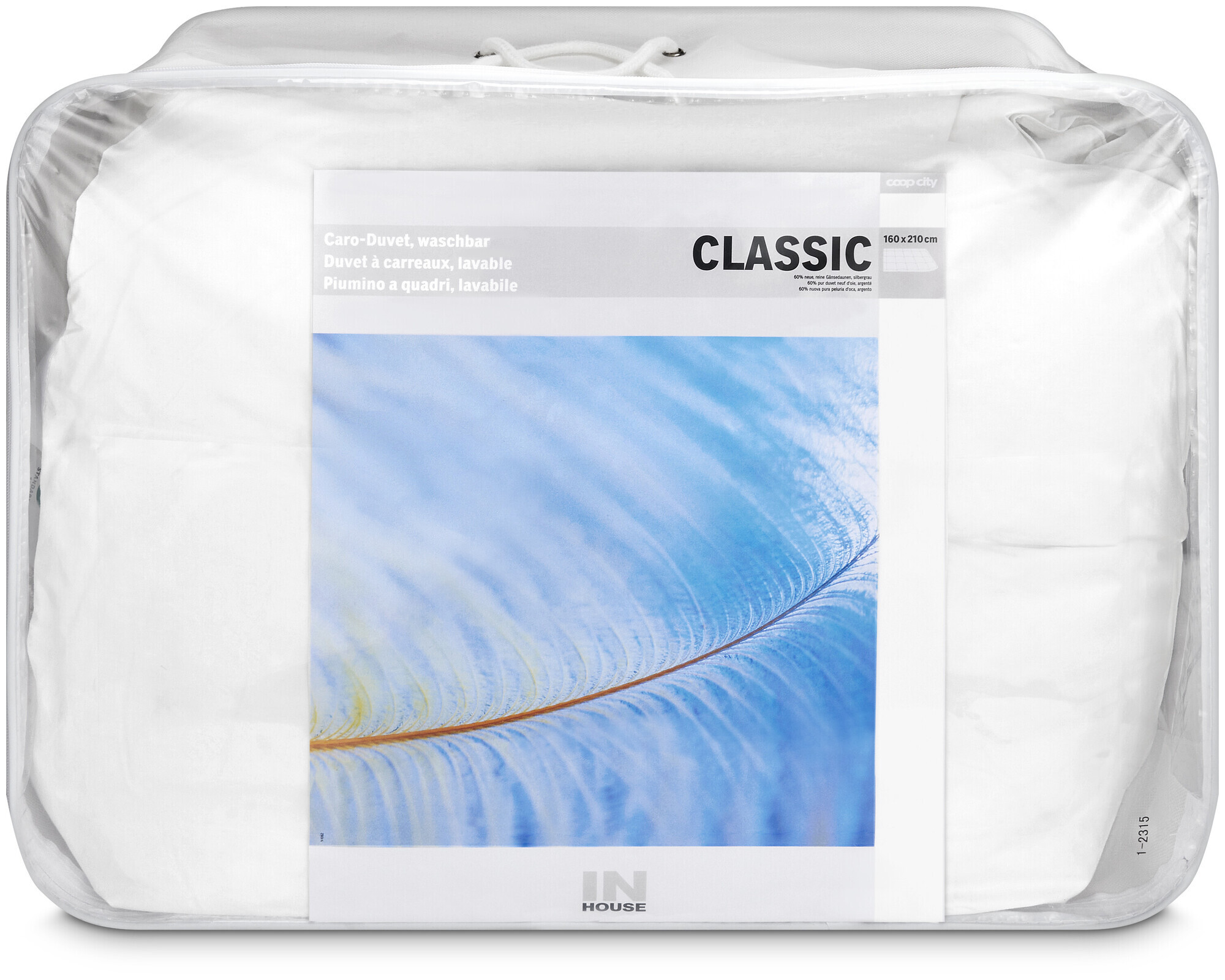 Image of Inhouse Duvet Caro Classic 160x210cm