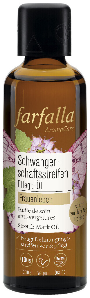 Image of farfalla Frauenleben, Schwangerschaftsstreifen Pflege-Öl, 75ml