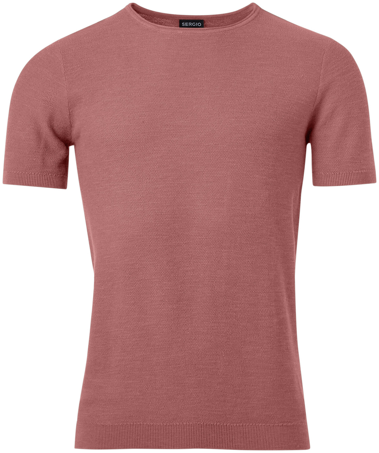 Image of Sergio T-Shirt gestrickt coral L