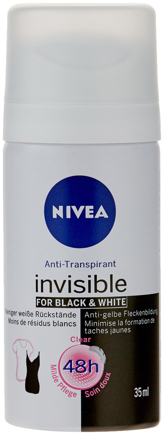 Image of Nivea DEO Black & White Invisible Clear Spray Female 35ml