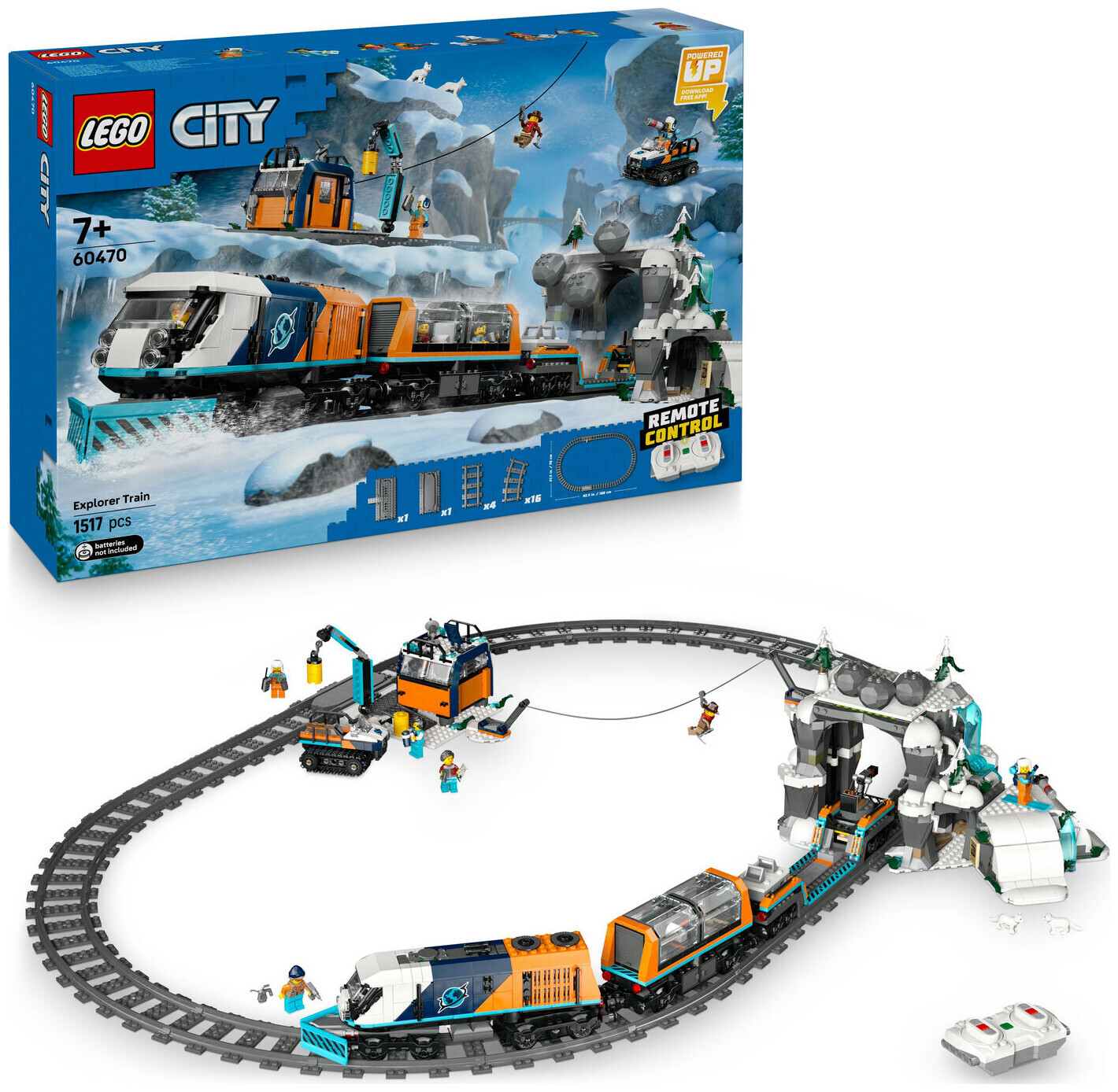 Image of Lego City Lego® City 60470 Arktis-Polarexpress 7+ Jahre
