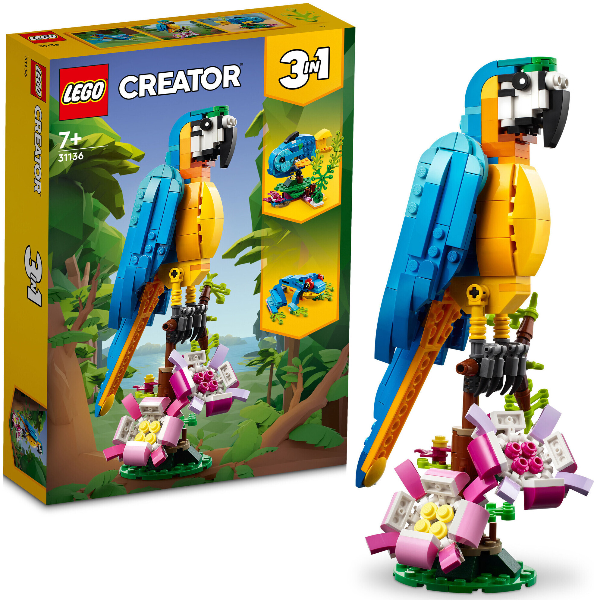 Image of Lego Creator Lego® Creator 31136 Exotischer Papagei