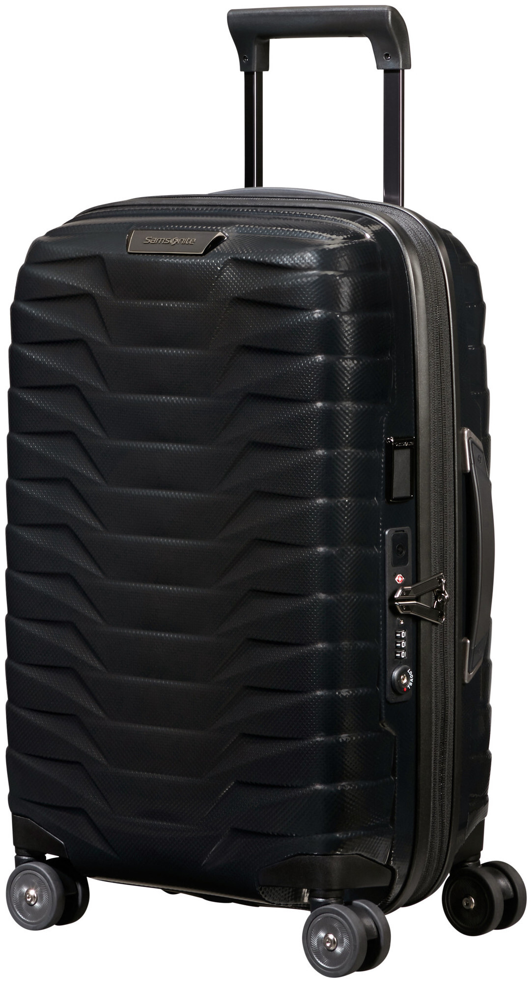 Image of Samsonite Proxis Trolley 55cm erweiterbar, schwarz