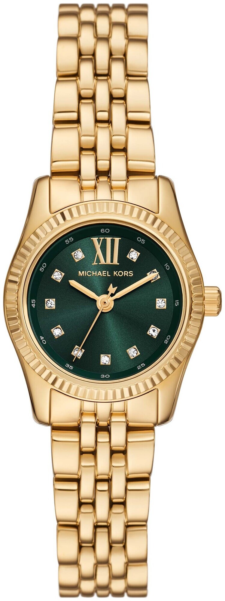 Michael Kors Damen Lexington UHR aus Edelstahl Gold