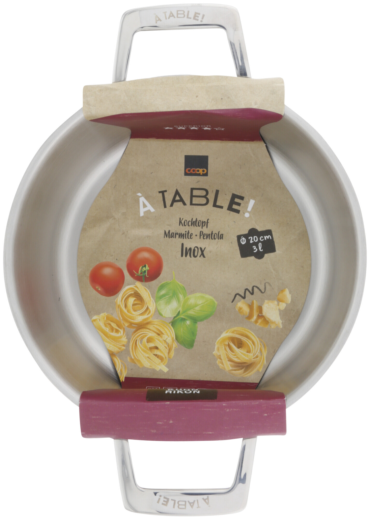 À Table! Superior Kochtopf 20cm 3.0L