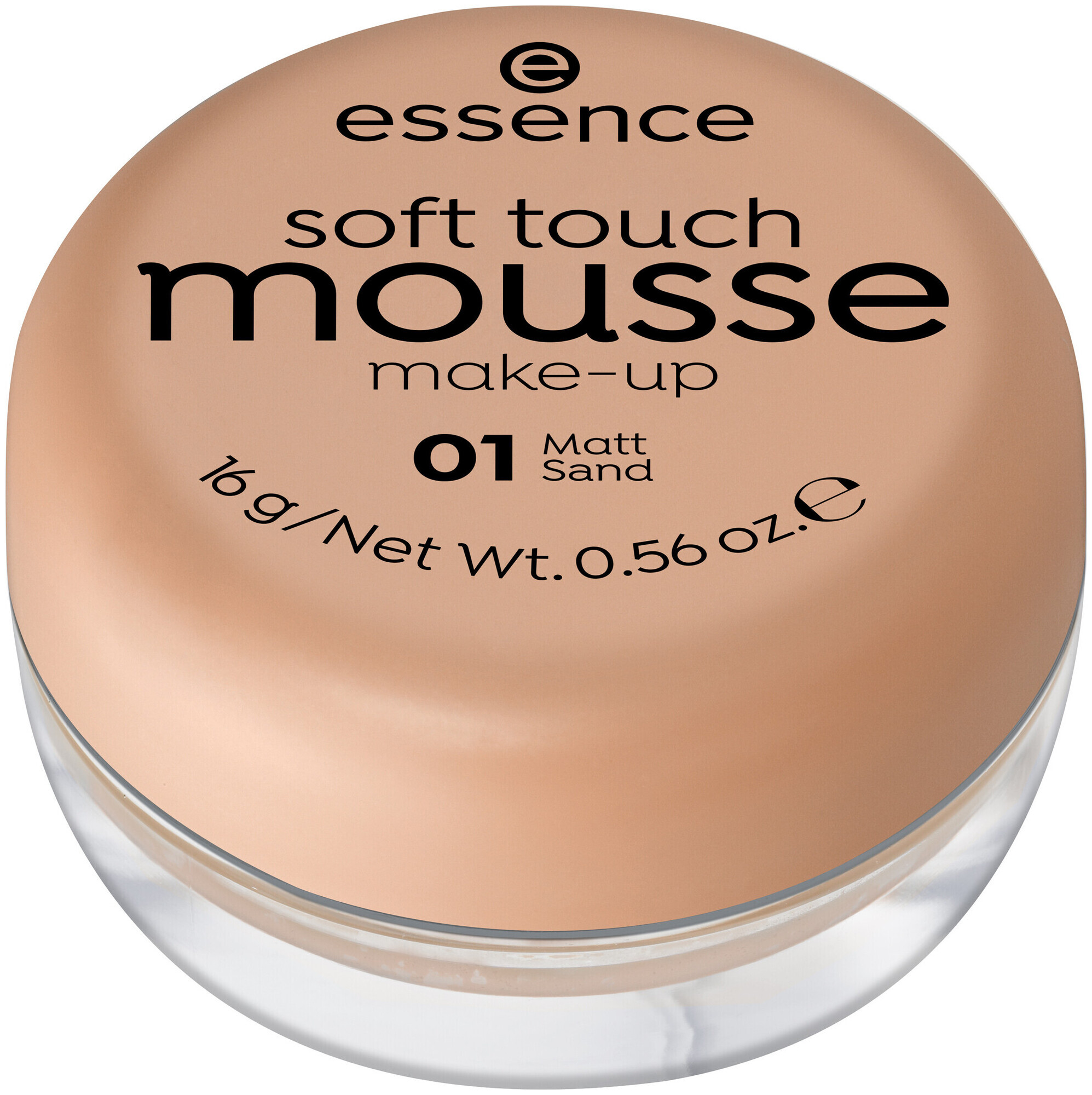 Image of essence soft touch mousse make-up 01 matt sand 16 g