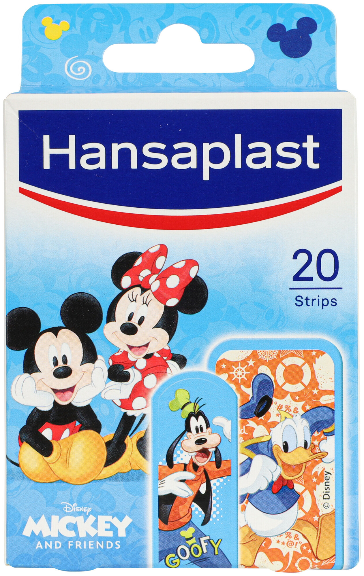 Image of Hansaplast Pflaster Mickey Mouse 20St