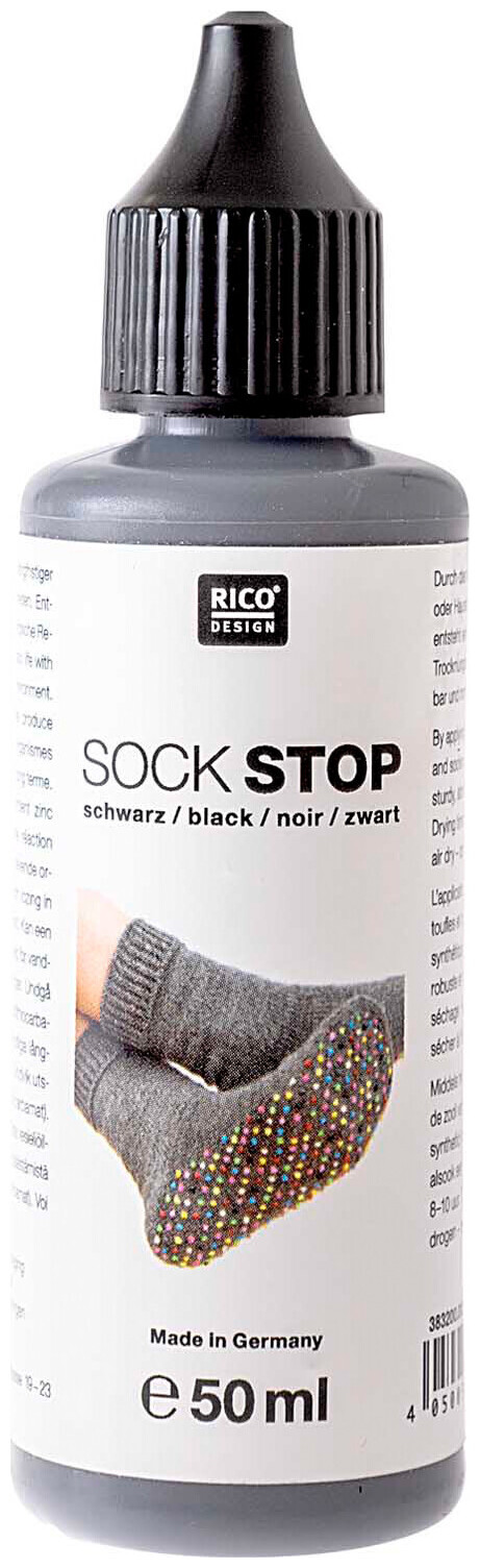 Image of Prym Rico Socken Stop Latexcreme, schwarz Tube 50 ml