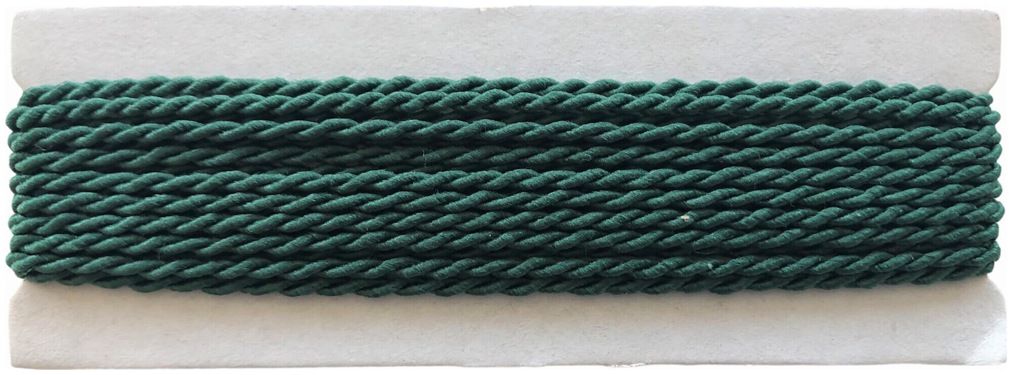 Satinkordel dunkelgrün 2 mm Coupon 4 m