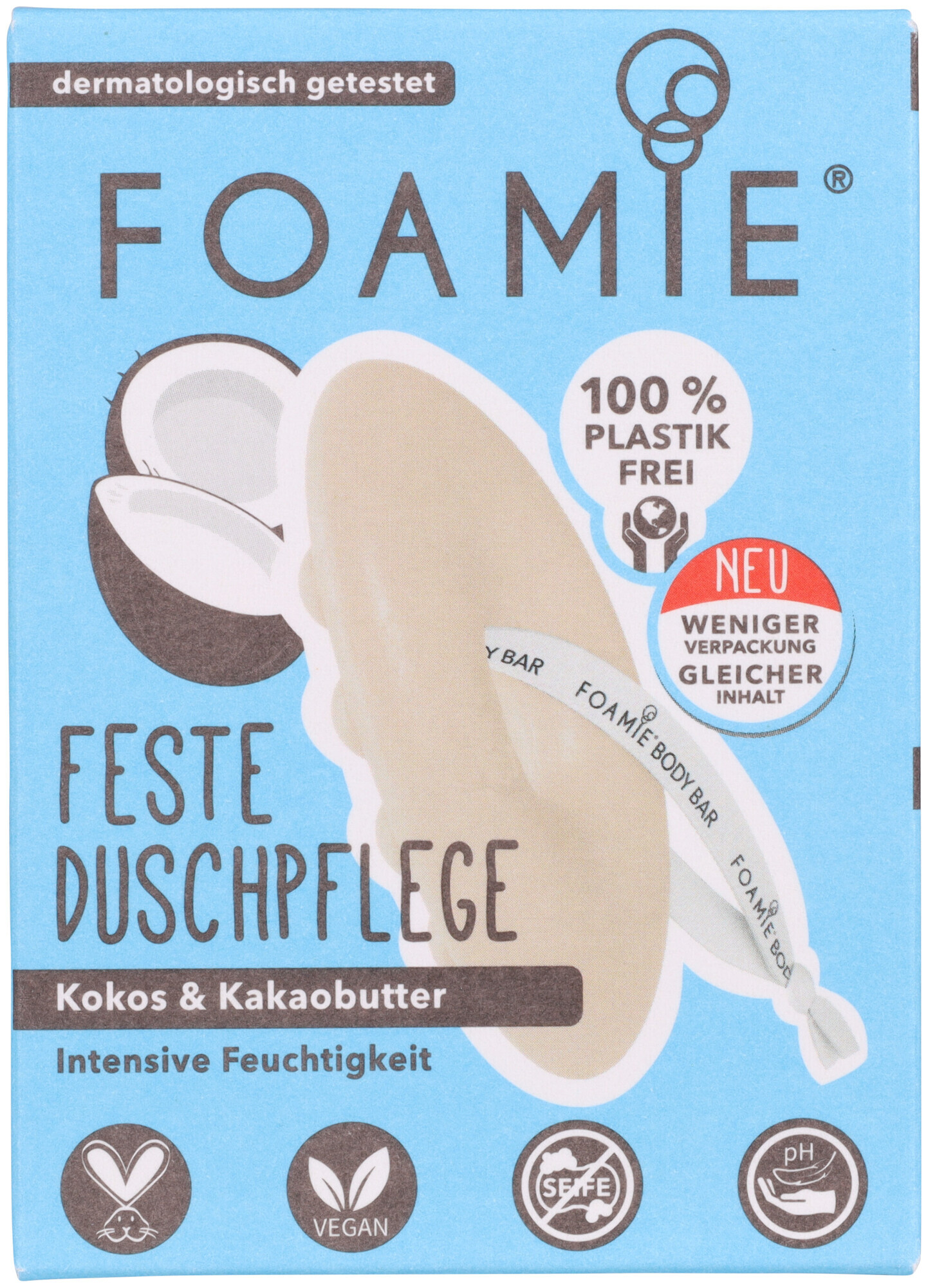 Image of Foamie feste Duschpflege Coconut