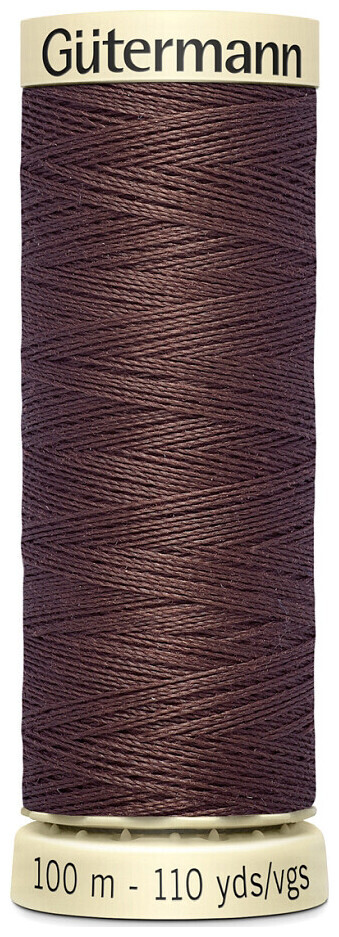 Image of Gütermann Nähfaden Allesnäher 100 m braun 0446