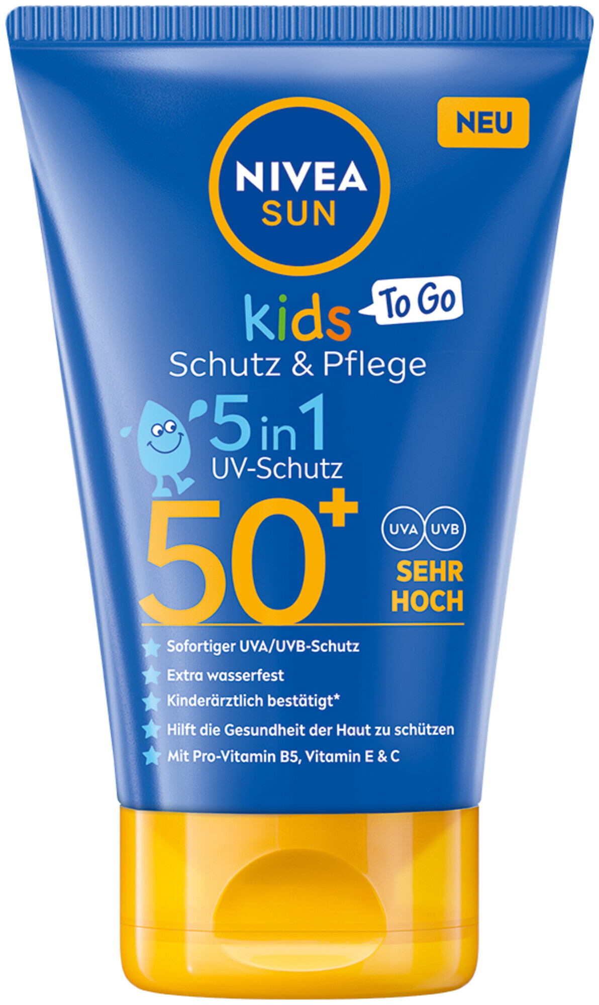 Image of Nivea Kids To Go Schutz & Pflege Sonnenlotion LSF 50+ (50 ml)
