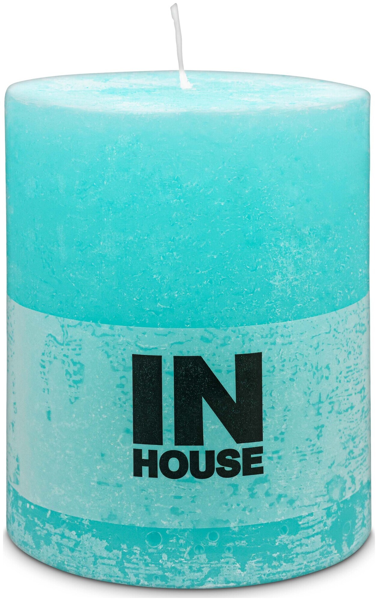 Image of Inhouse Zylinderkerze Rustic 100x120 Minze