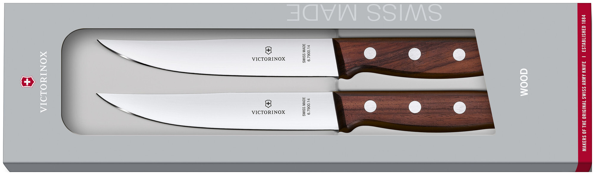 Image of Victorinox Steakmesser-Set Braun 14cm