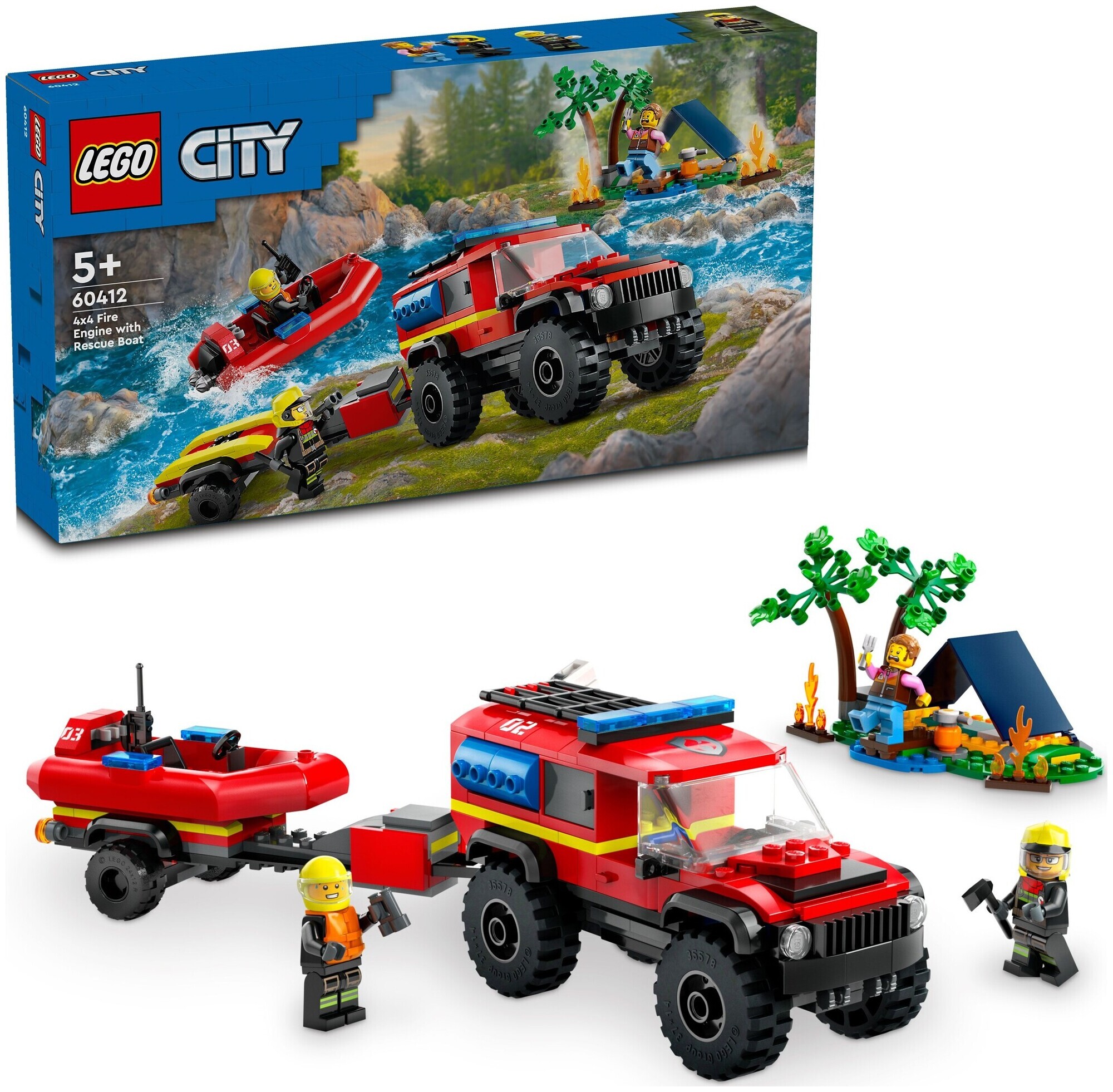 Image of Lego City Lego® City 60412 Feuerwehrgeländewagen 5+ Jahre