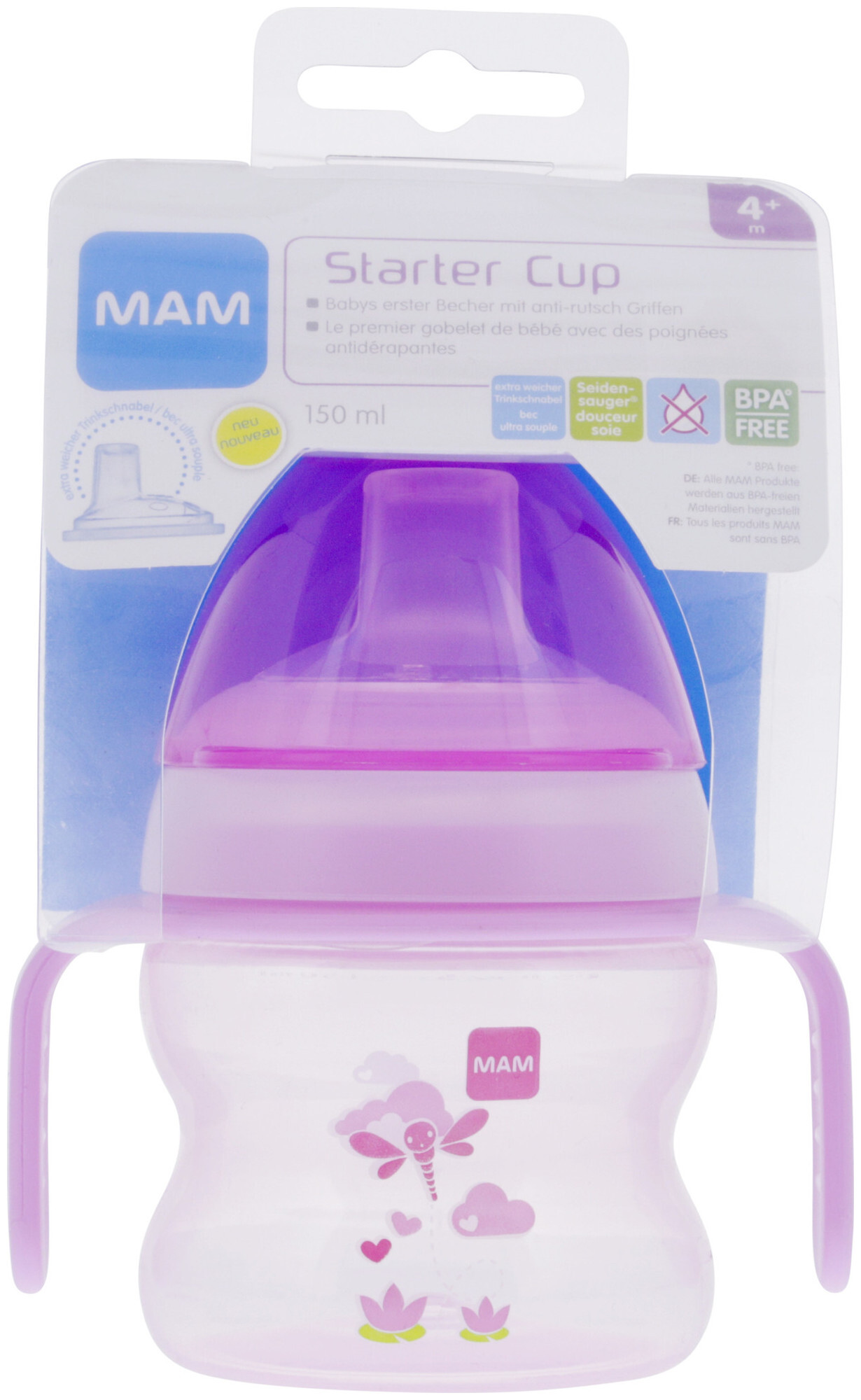 Image of MAM Trinklernbecher Starter Cup 150ml 4m assortiert