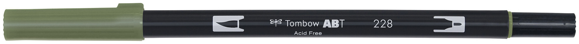 Image of Tombow Brush-Pen gray green