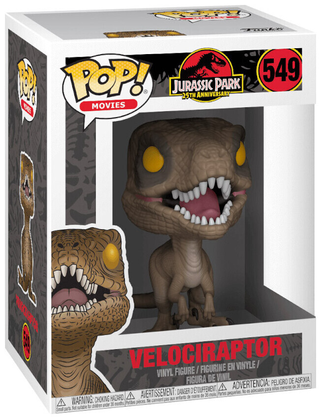 Image of Funko POP Movies: Jurassic Park - Velociraptor