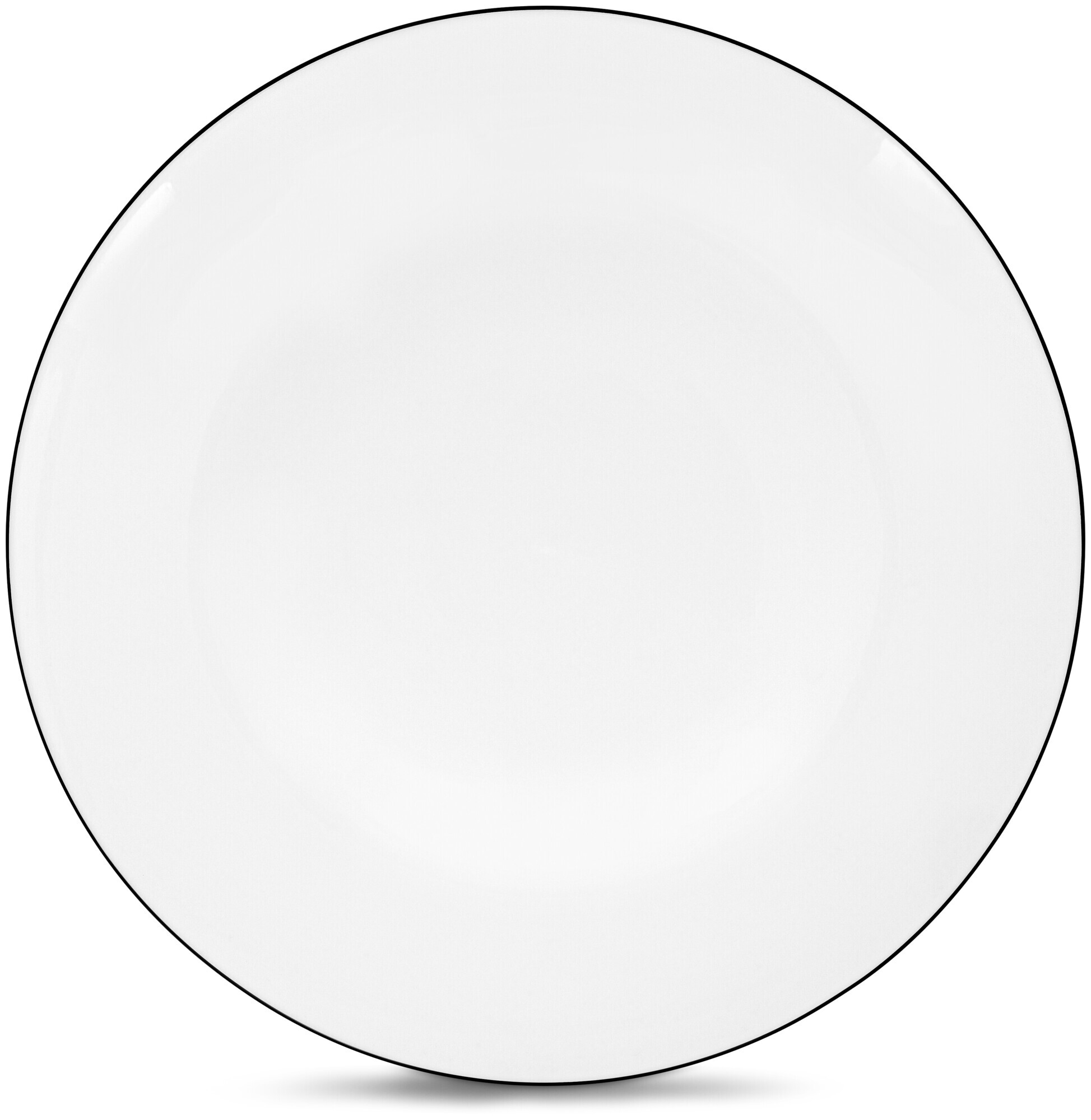 Speiseteller 27.5cm Black Rim