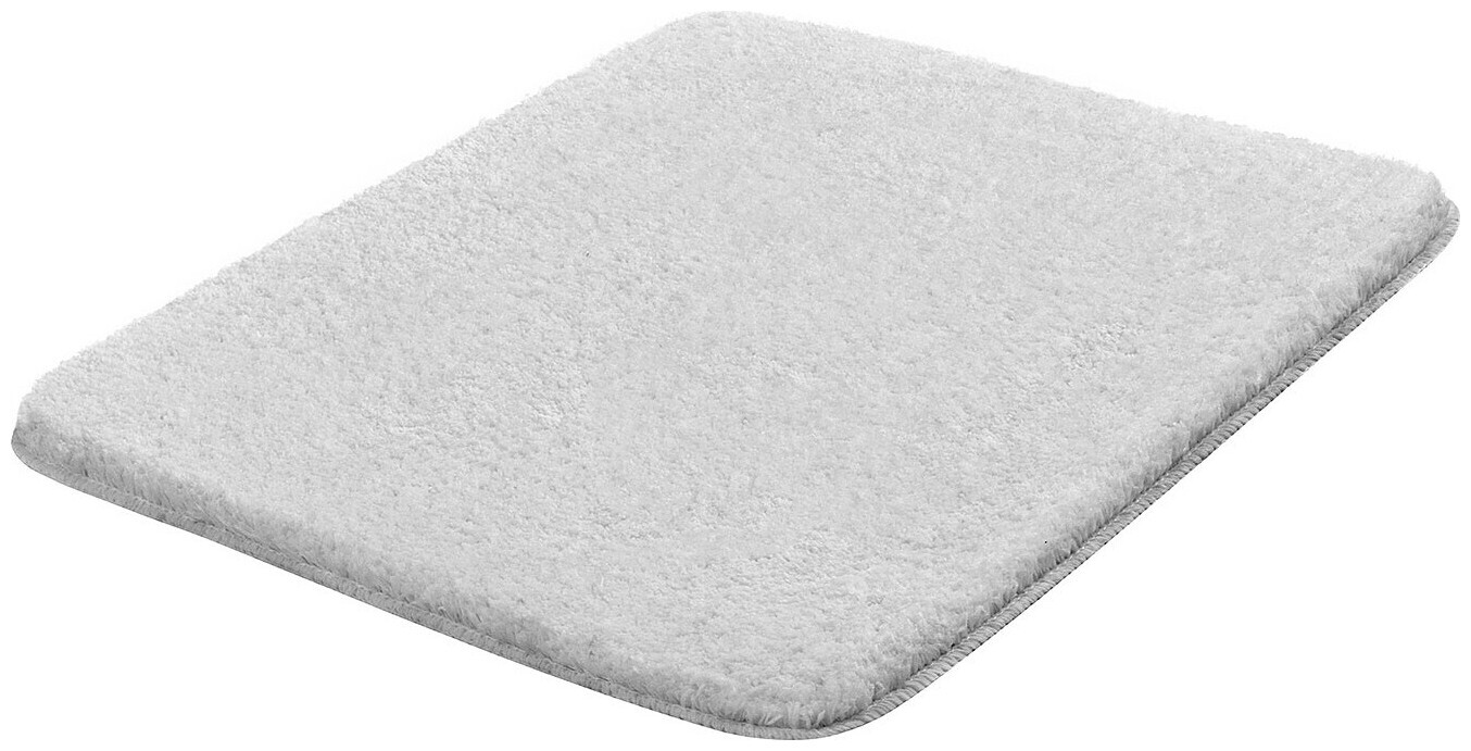 Image of Kleine Wolke Badteppich Meadow Silbergrau | 0.6 × 0.5 m