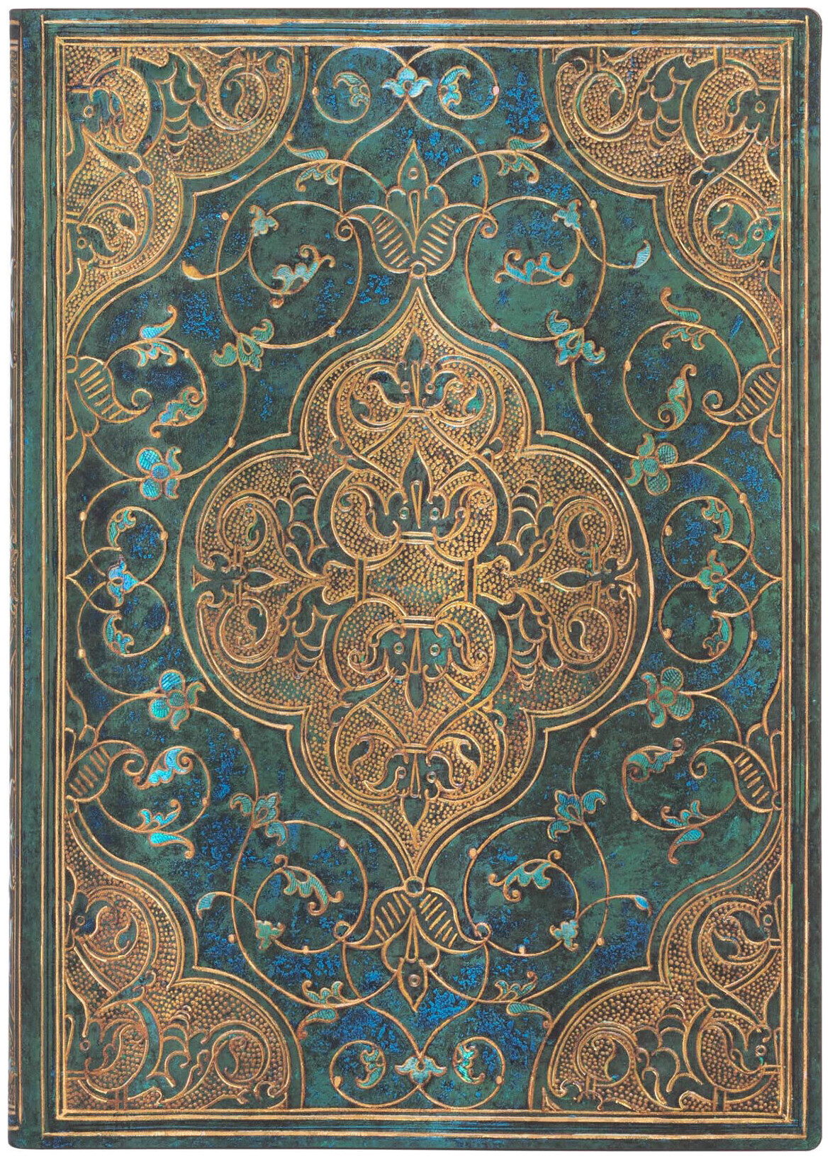 Image of Paperblanks Notizbuch Softcover Chroniken in Türkis Midi