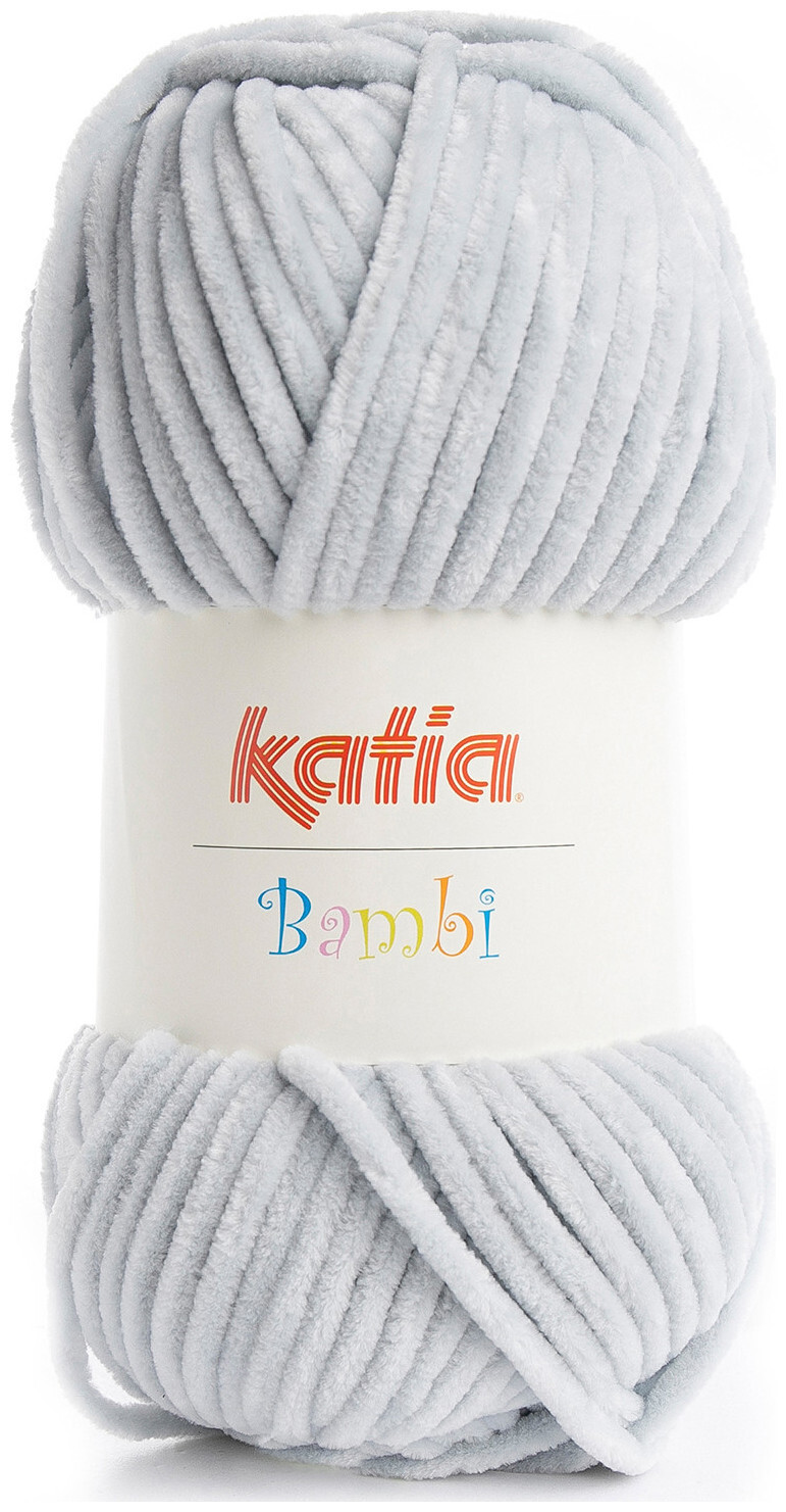 Image of Katia Bambi 325 Chenillegarn silber 100g