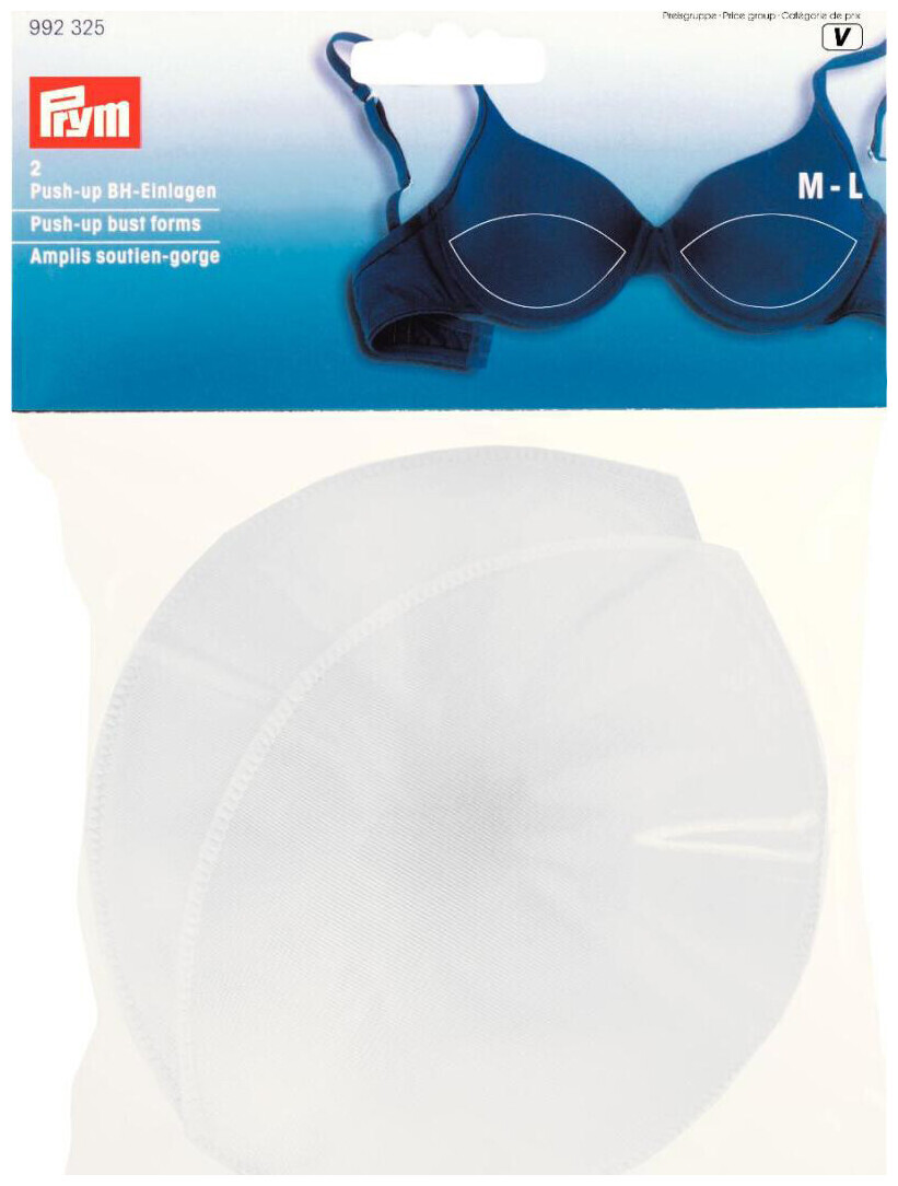 Image of Prym Push-up BH-Einlagen weiss Grösse M-L 2 Stk.