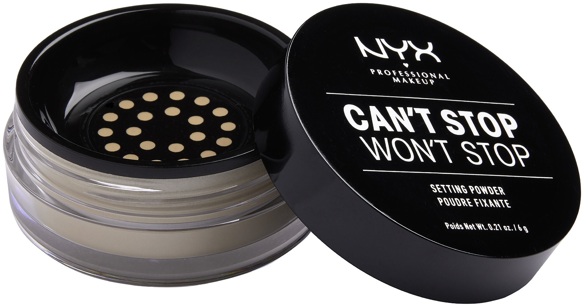 Image of NYX Professional Makeup Can't Stop Won't Stop Setting Powder, Medium