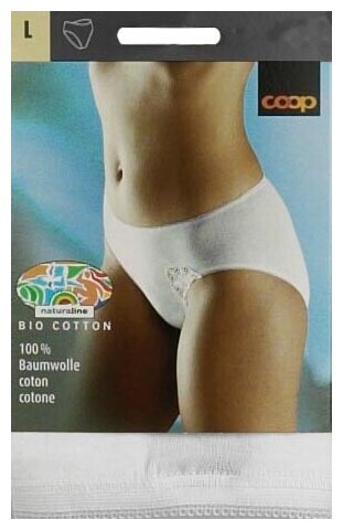 Naturaline Textil Naturaline Damen Slip Weiss L