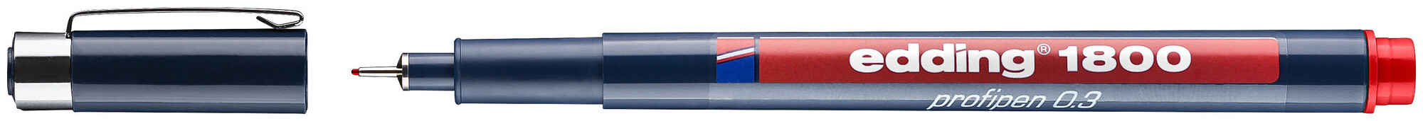 Image of edding Profipen 1800 0,35mm rot
