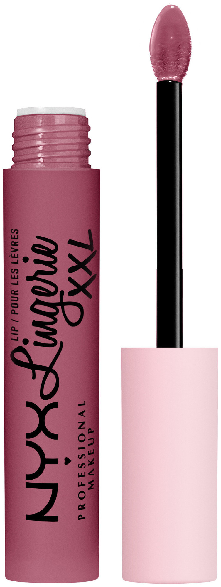 Image of NYX Professional Makeup Lip Lingerie XXL 16 Unlaced Cool Toned Dusty Rose, 4.0ml