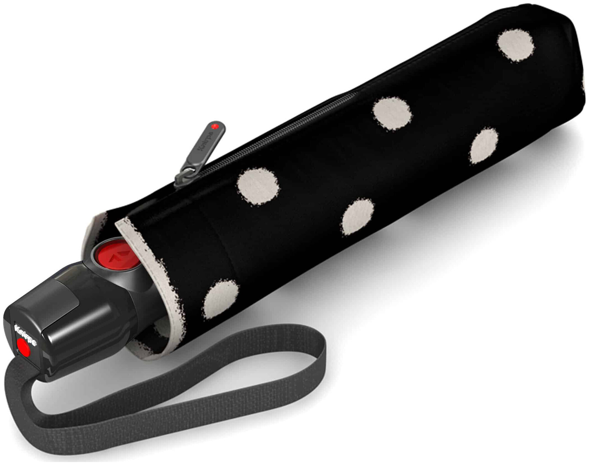 Knirps T.200 medium duomatic dot art schwarz