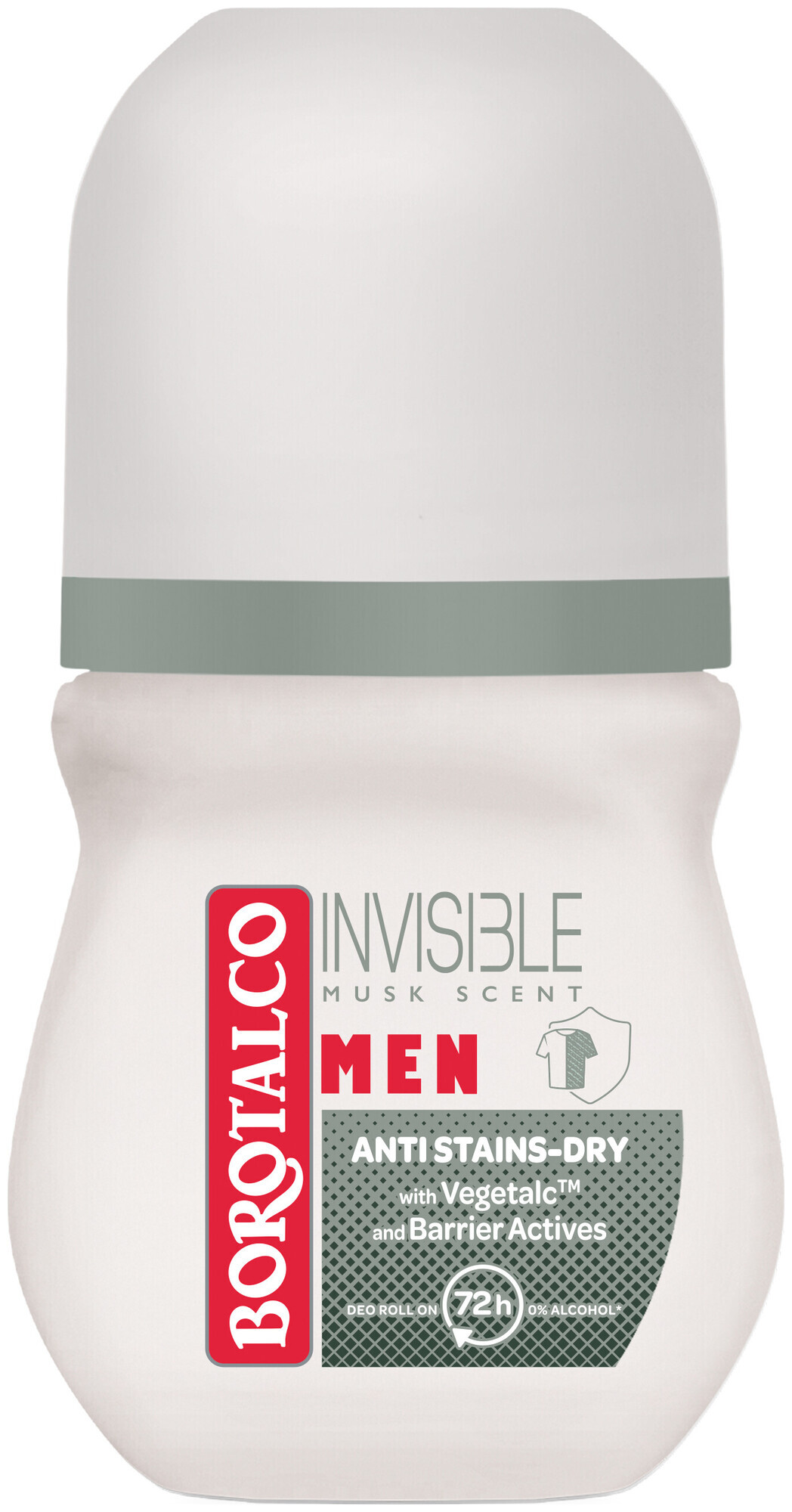Image of Borotalco Men Invisible Dry Roll On 50ml