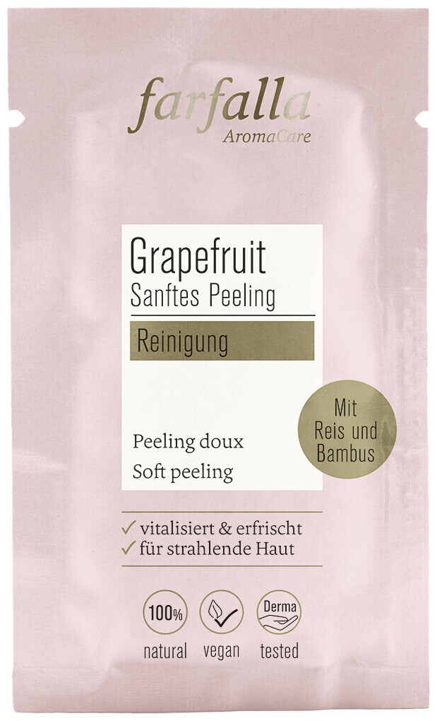 Image of farfalla Grapefruit Reinigung Sanftes Peeling 7ml