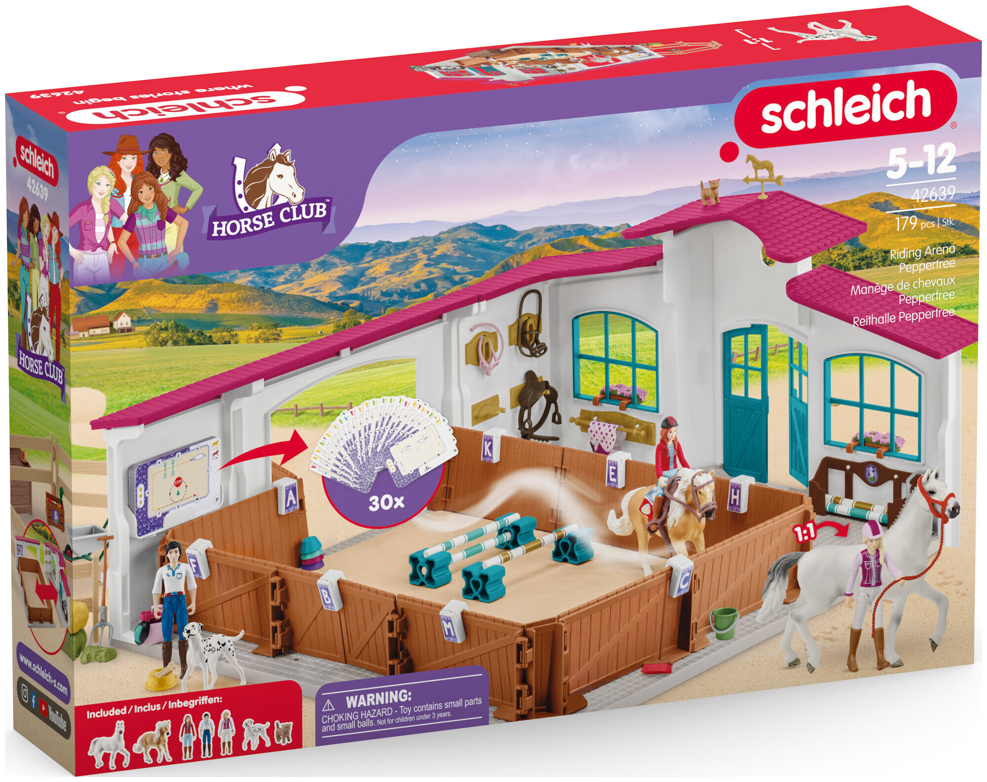 Image of schleich 42639 Reithalle Peppertree