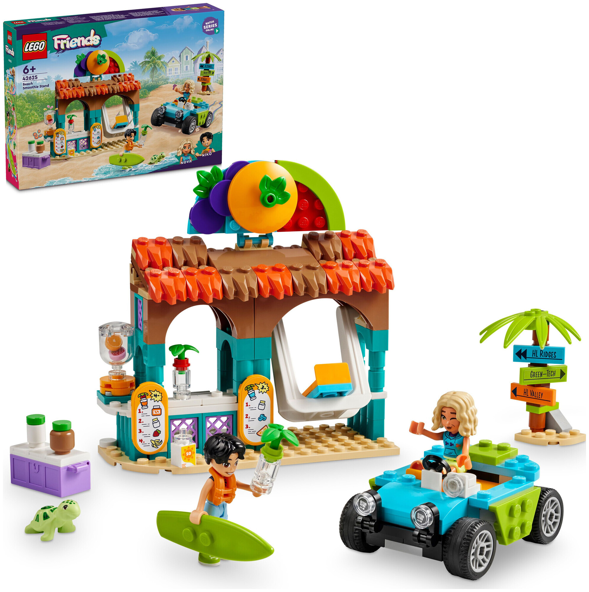 Image of Lego Friends Lego® Friends 42625 Smoothie-Stand am Strand