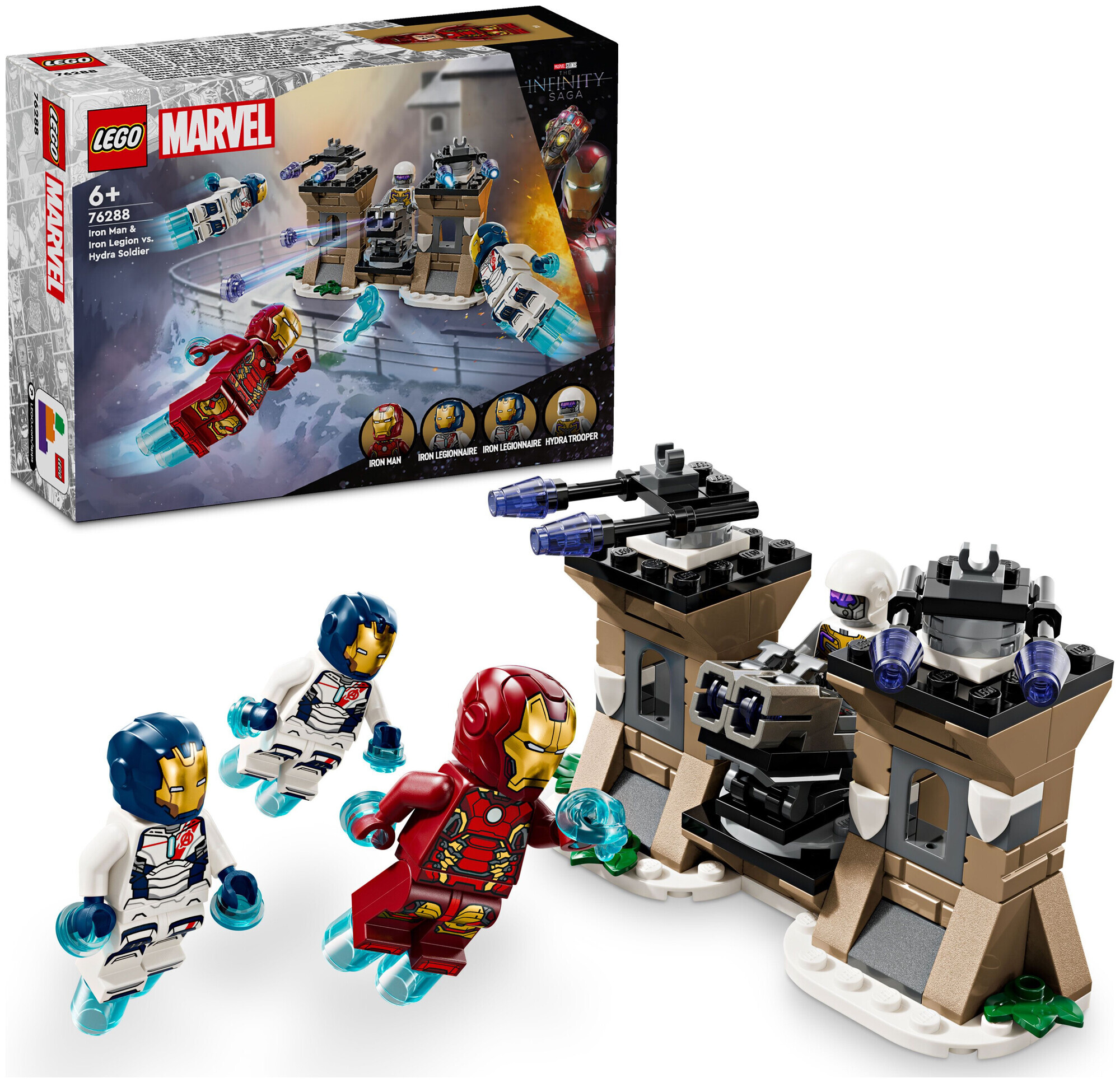 Image of Lego Marvel Lego® Marvel 76288 Iron Man & Iron Legion ab 6+ Jahren