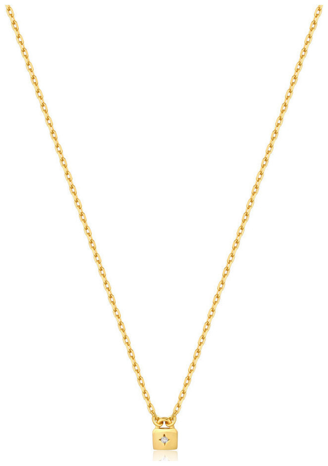 Image of Ania Haie Kette Under Lock & KEY Gold