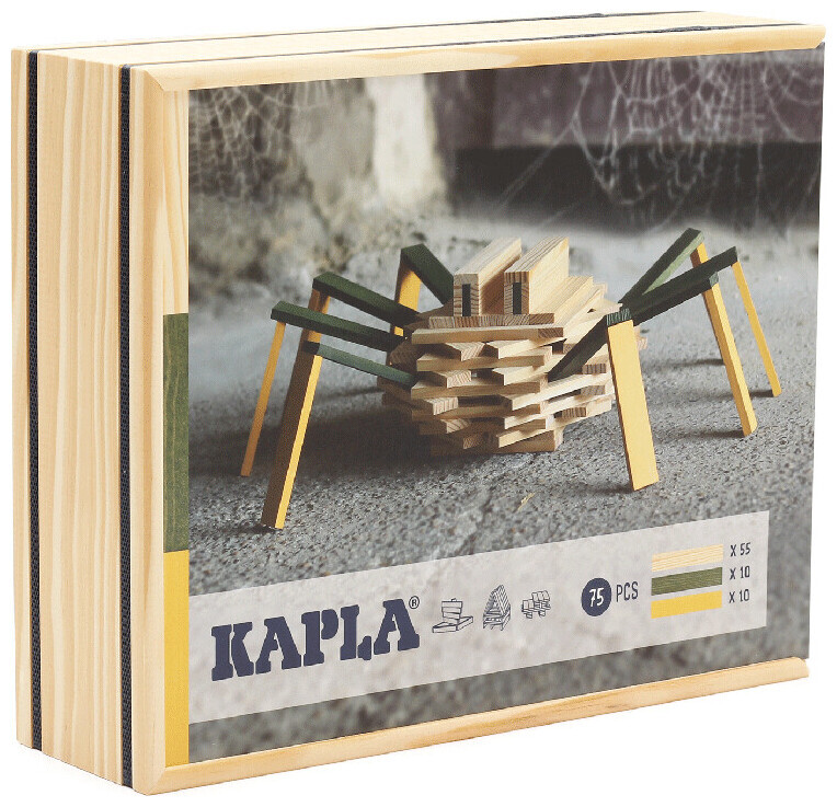 Image of Kapla-Baukasten Spinne 75 Stück