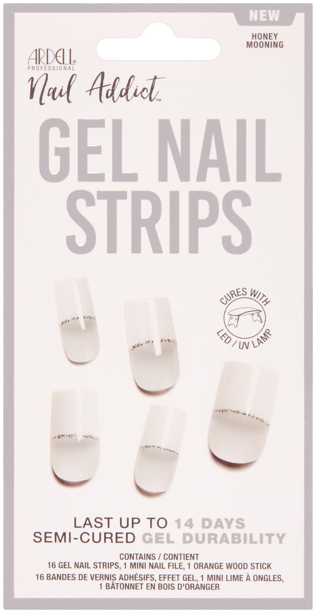 Image of Ardell Gel Nail Strips Honey Mooning