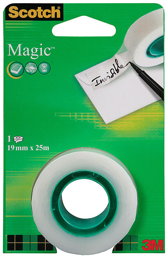 Scotch Magic 8-1925R Klebeband Ersatzrolle 19 mm x 25 m