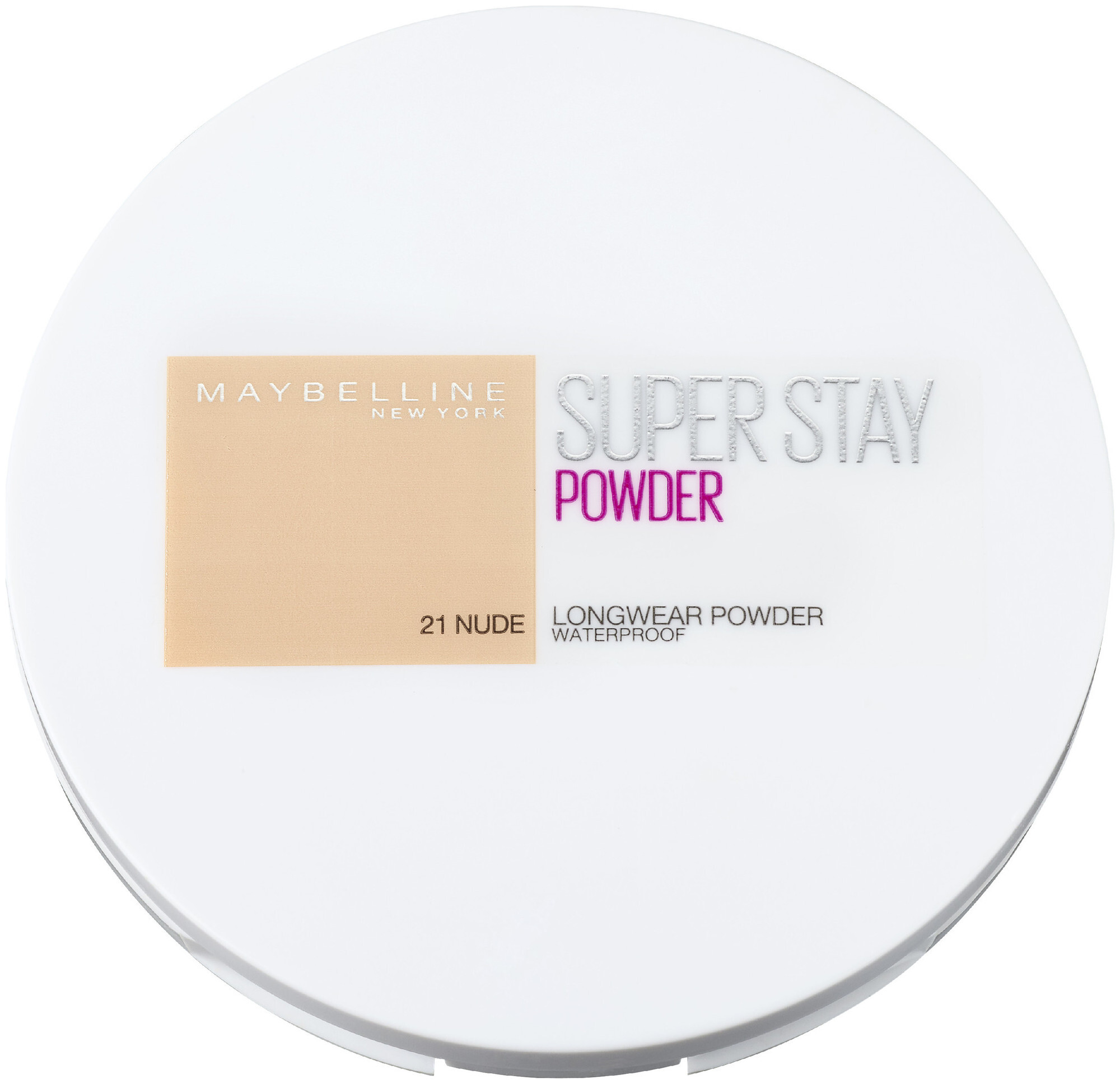 Image of Maybelline NY Super Stay Full Coverage 16H Powder Foundation Nr. 21 Nude