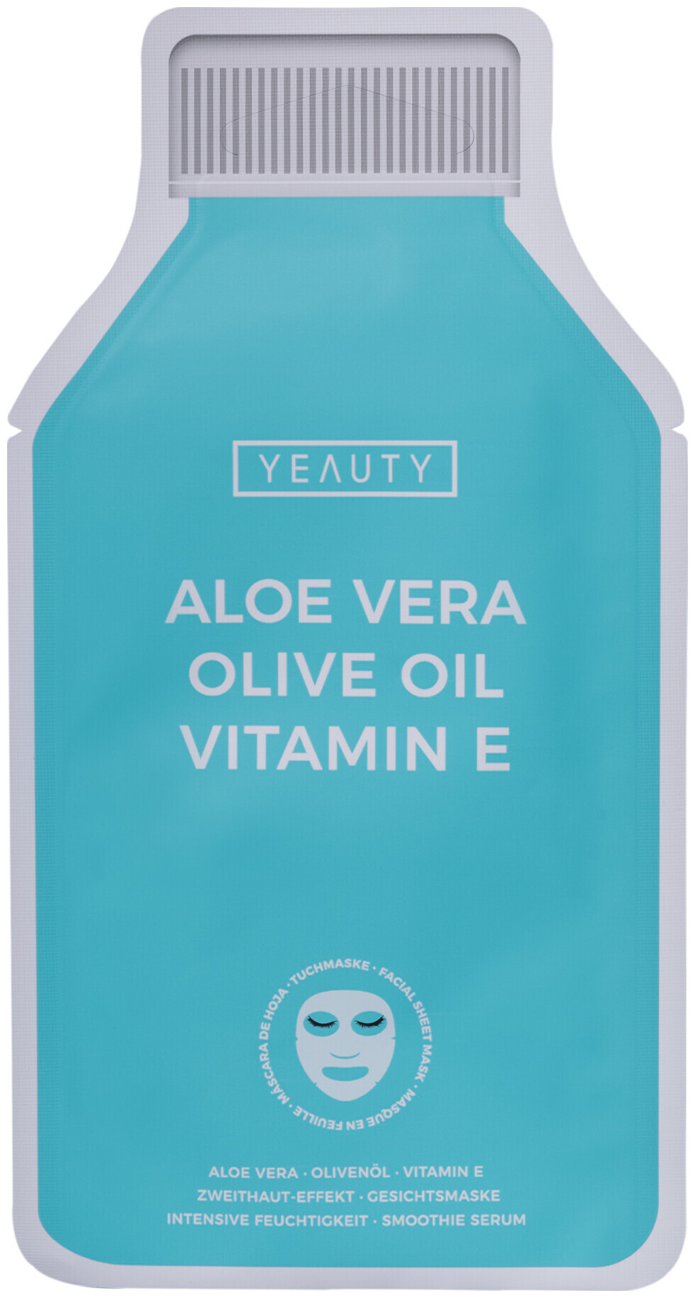 Yeauty Gesichtsmaske Aloe Vera-, Olivenöl- & Vitamin E