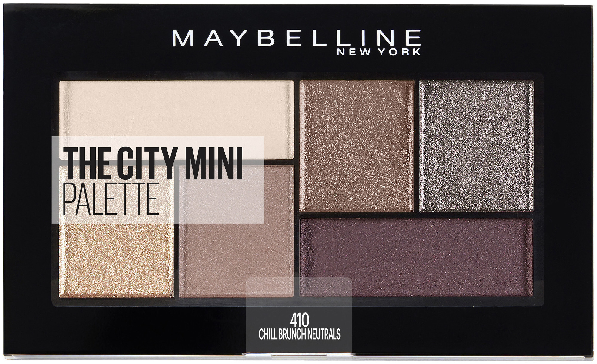 Image of Maybelline NY City Mini Lidschatten Palette 410 Chill Brunch Neutrals
