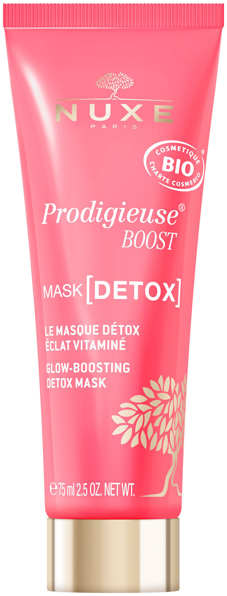 Nuxe Prodigieuse Boost Le Masque Détox Éclat Vitaminé BIO 75ml
