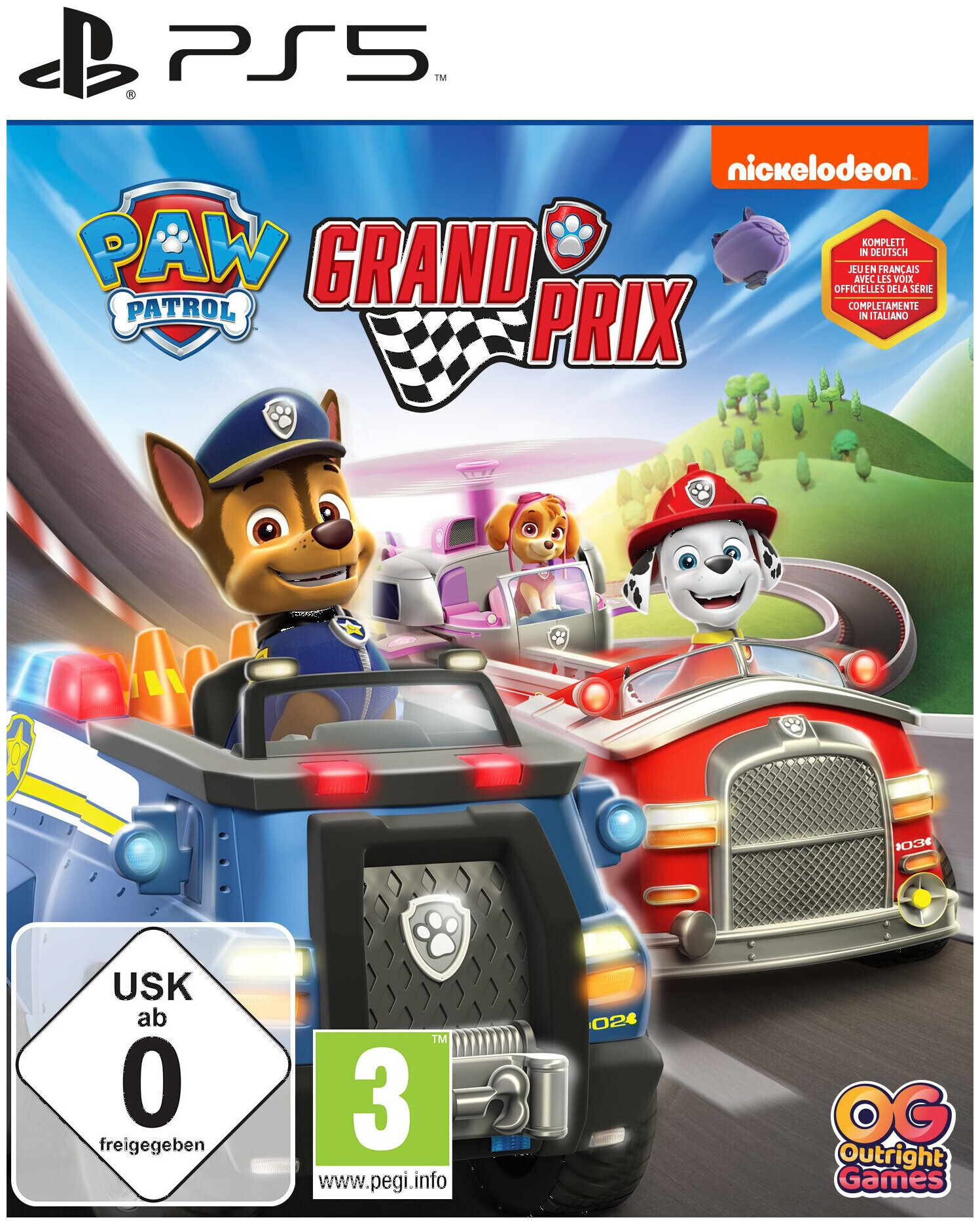 Image of PlayStation PAW Patrol: Grand Prix [Ps5] (D/F/I)